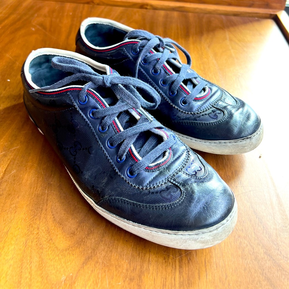 Gucci purple sneaker size 7